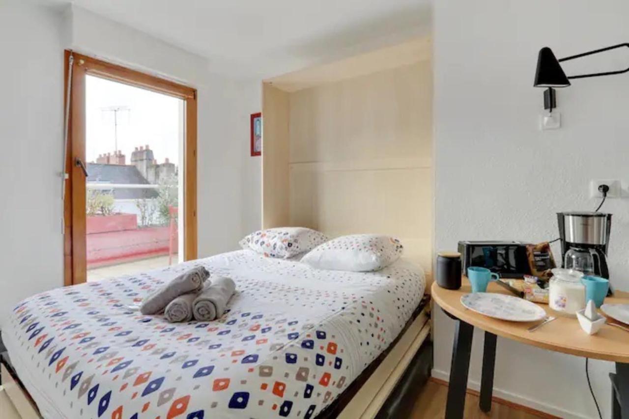 Bright Apartment With Large Terrace Нант Экстерьер фото